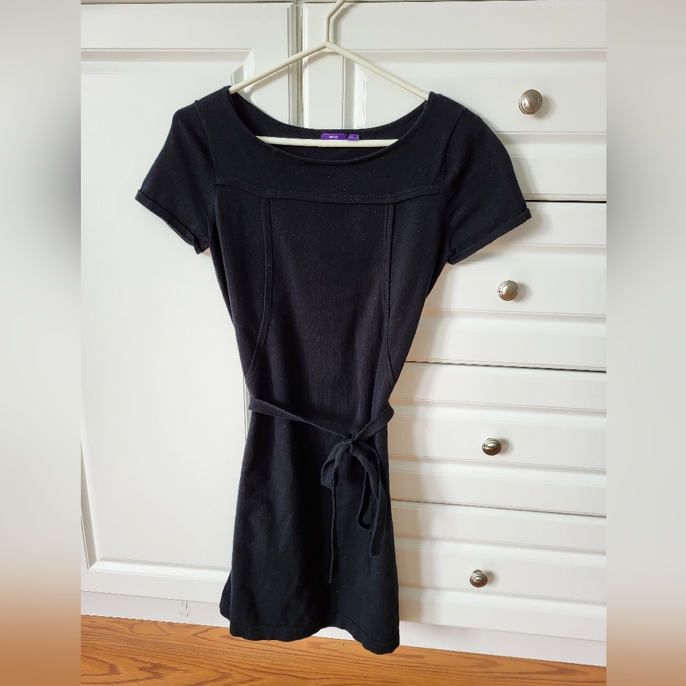 Mexx knit black dress small